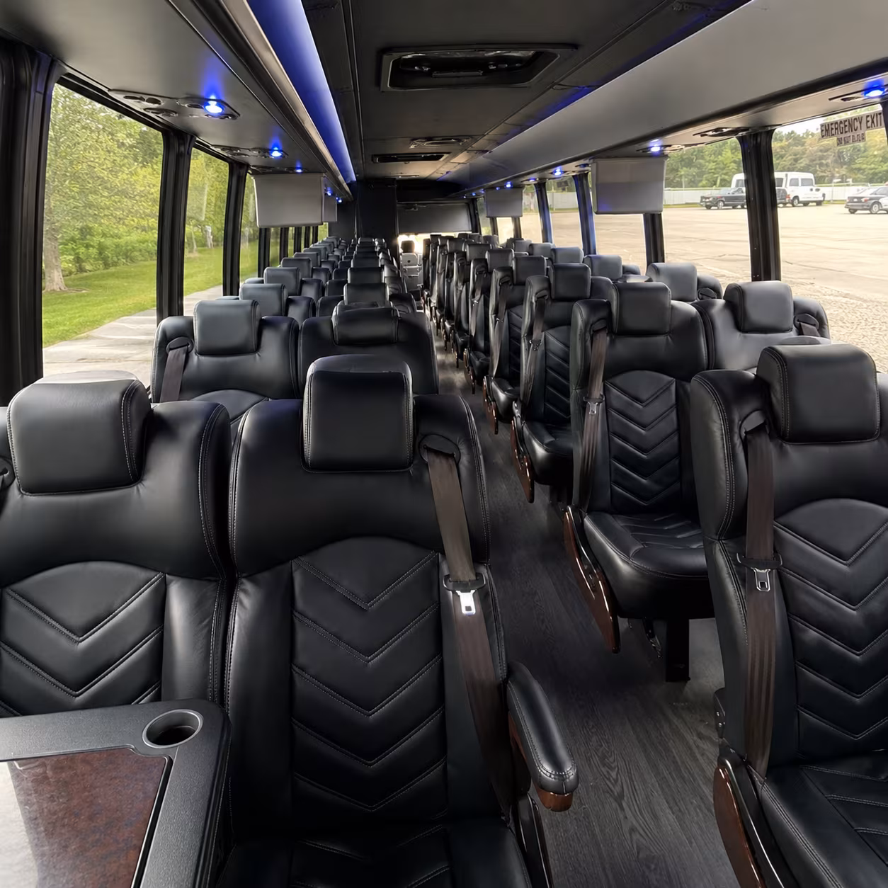 broomfield 25 passenger minibus inside