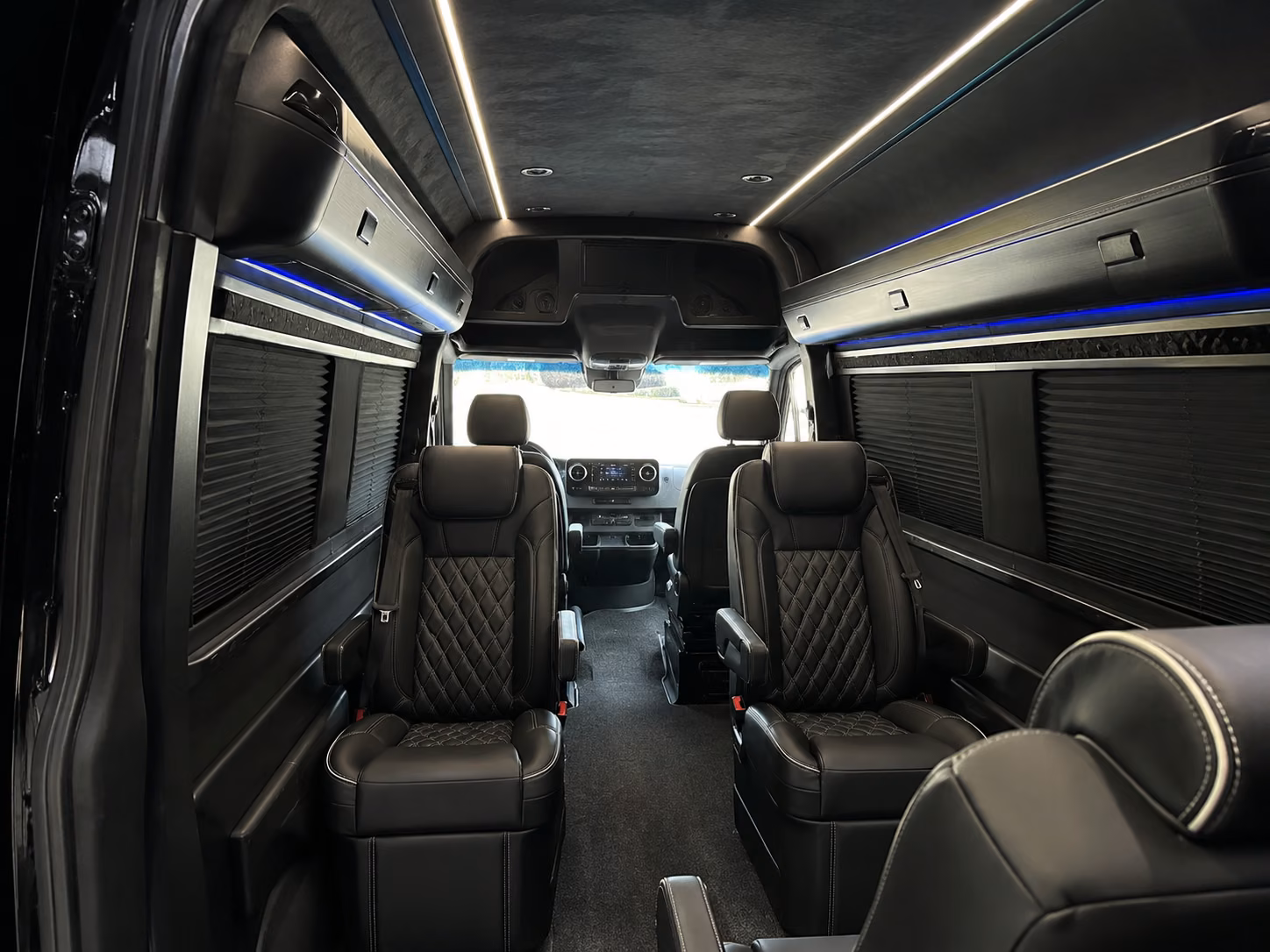 broomfield sprinter van with driver inside