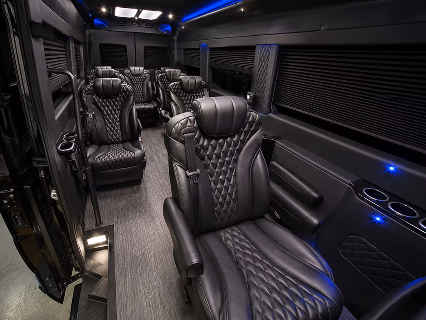 broomfield sprinter van with driver interior