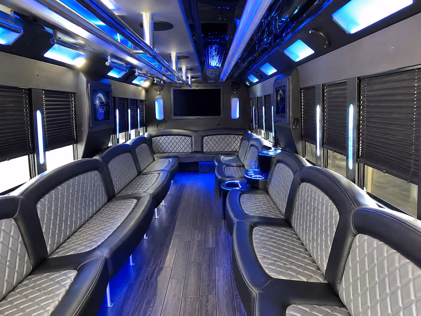 concert bus rentals for large groups and multi venue nights near broomfield