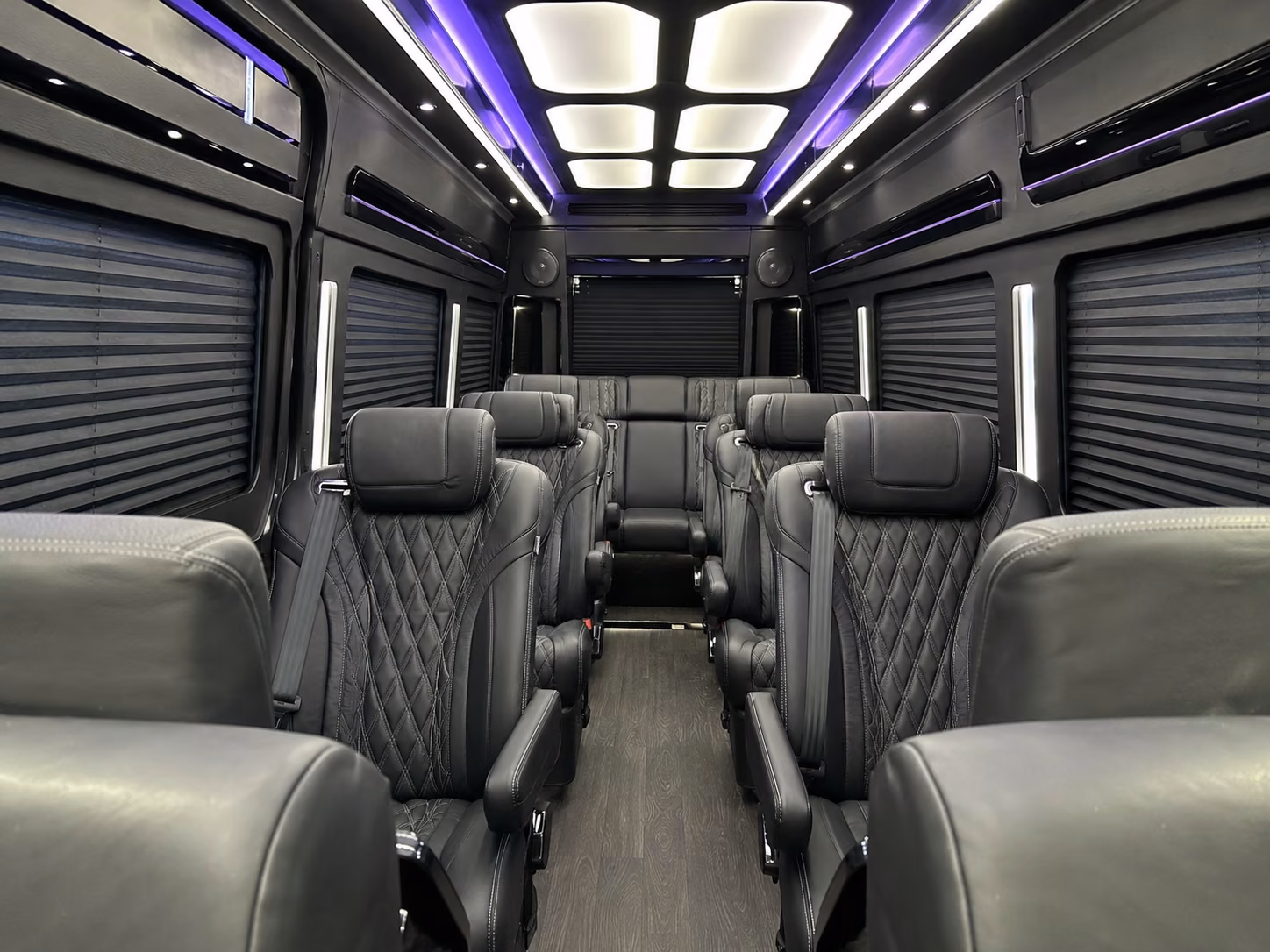shuttle buses for broomfield wedding guests between hotels and venues
